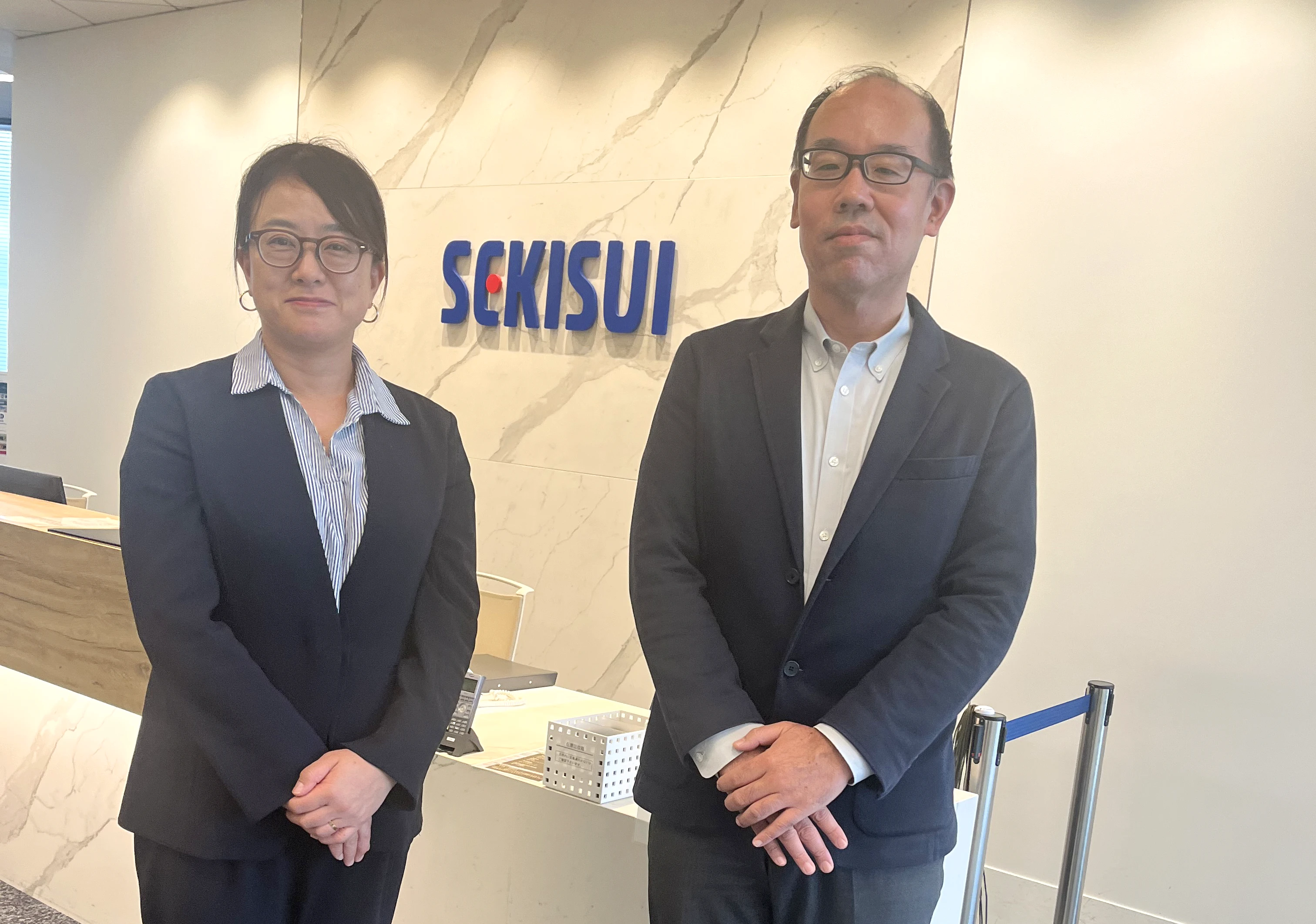 積水化学工業株式会社 岡村裕之様・津滝佳世様