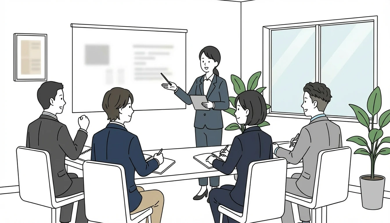 内定者や新入社員向けの研修